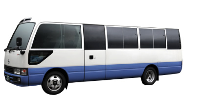 霊柩バス（三河地区限定車両）トヨタ コースター